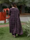Purple Colour Rayon Printed Kurti With Pant Dupatta Wholesale Price In Surat Aaradhna 2052
